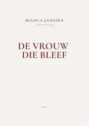 Omslag van De vrouw die bleef