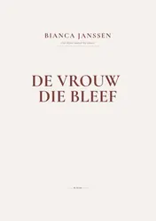 Omslag van De vrouw die bleef