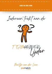 Omslag van Iedereen trekt aan de teamlijder