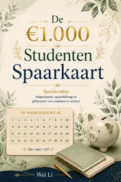 Omslag van De € 1.000 Studenten Spaarkaart