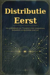Omslag van Distributie Eerst