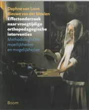 Omslag van Effectonderzoek naar vroegtijdige orthopedagogische interventies