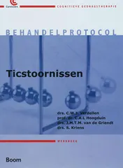 Omslag van Behandelprotocol ticstoornissen Werkboek set 3 ex