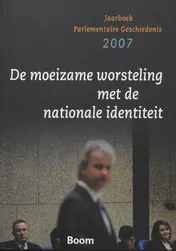 Omslag van De moeizame worsteling met de nationale identiteit