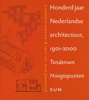 Omslag van 100 jaar Nederlandse architectuur 1901-2000