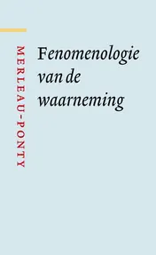 Omslag van Fenomenologie van de waarneming