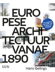 Omslag van Europese architectuur vanaf 1890