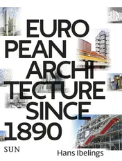 Omslag van European architecture since 1890