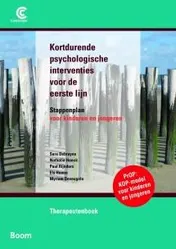 Omslag van KPI - kortdurende psychologische interventies voor de eerste lijn