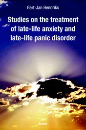 Omslag van Studies on the treatment of late-life anxiety and late-life panic disorder