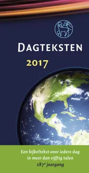 Omslag van Dagteksten 2017