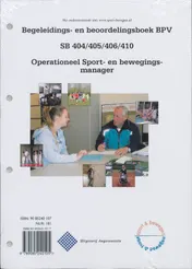 Omslag van SB 404, 405, 406, 410 Operationeel sport- en bewegingsmanager