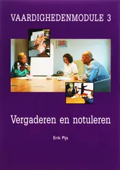 Omslag van 3 vergaderen en notuleren