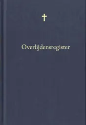 Omslag van Overlijdensregister