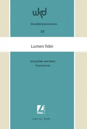 Omslag van Lumen fidei. Licht van het geloof