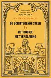 Omslag van De schitterende steen & het boekje met verklaring