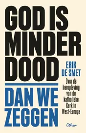 Omslag van God is minder dood dan we zeggen