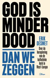 Omslag van God is minder dood dan we zeggen