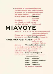 Omslag van Miavoye
