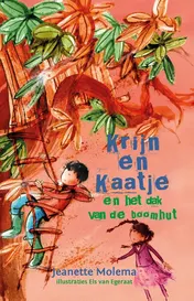 Omslag van Krijn en Kaatje en het dak van de boomhut