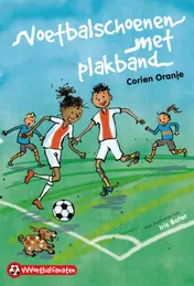Omslag van Voetbalschoenen met plakband