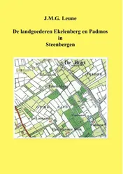 Omslag van De landgoederen Ekelenberg en Padmos in Steenbergen
