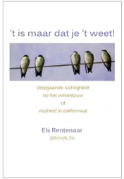 Omslag van t is maar dat je t weet