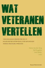 Omslag van Wat veteranen vertellen