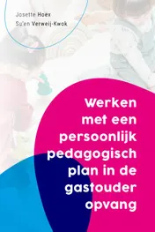 Omslag van Werken met een persoonlijk pedagogisch plan in de gastouderopvang