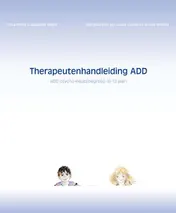 Omslag van Therapeutenhandleiding ADD