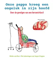 Omslag van Onze pappa kreeg een ongeluk in zijn hoofd