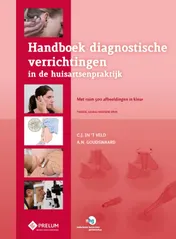 Omslag van Handboek diagnostische verrichtingen in de huisartsenpraktijk