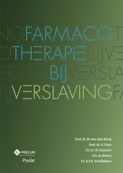 Omslag van Farmacotherapie bij verslaving