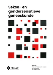 Omslag van Sekse- en gendersensitieve geneeskunde