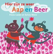 Omslag van Hier zijn ze weer: Aap en Beer
