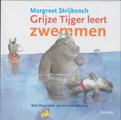 Omslag van Grijze tijger leert zwemmen