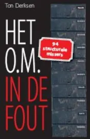 Omslag van Het O.M. in de fout