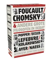 Omslag van Foucault vs Chomsky en andere grote filosofen in debat