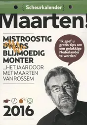 Omslag van Maarten! Scheurkalender 2016