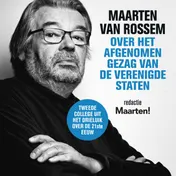 Omslag van Maarten van Rossem over het afgenomen gezag van de Verenigde Staten