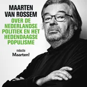 Omslag van Maarten van Rossem over de Nederlandse politiek en het hedendaagse populisme