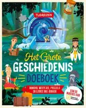 Omslag van Het Grote Geschiedenis Doeboek-Tijdreizen