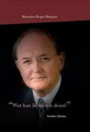 Omslag van Memoires Roger Blanpain. Wat kan ik voor u doen?
