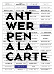 Omslag van Antwerpen à la carte