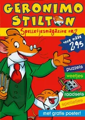 Omslag van Geronimo Stilton spelletjesmagazine 2 set 10 ex