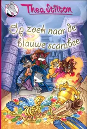 Omslag van Op zoek naar de blauwe scarabee
