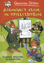 Omslag van Geronimo's kleur- en spelletjesboek