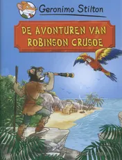 Omslag van De avonturen van Robinson Crusoe