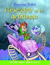Omslag van Griezelen in de achtbaan