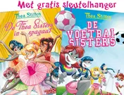 Omslag van De voetbalsisters - De Thea Sisters in spagaat